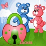 go locker theme teddy bears android application logo